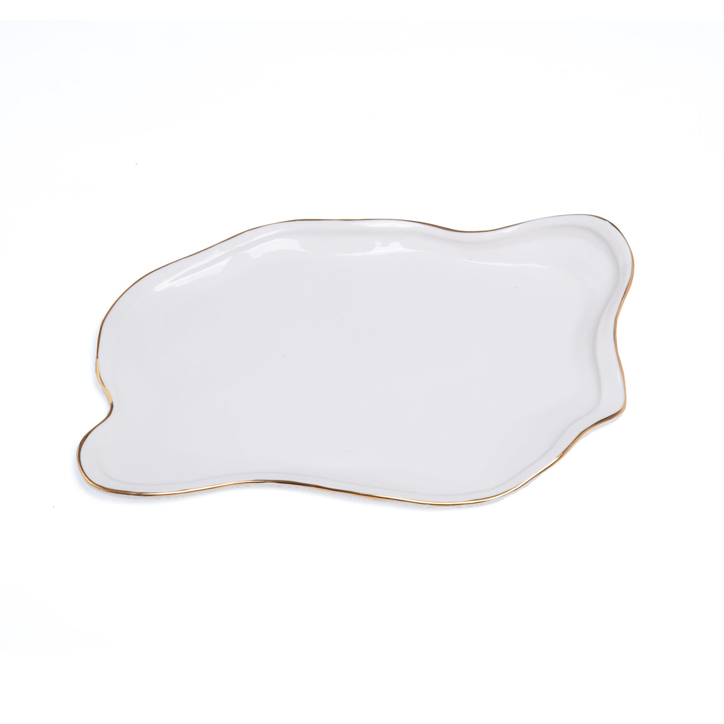 MELTDOWN PORCELAIN TRAY - 09599