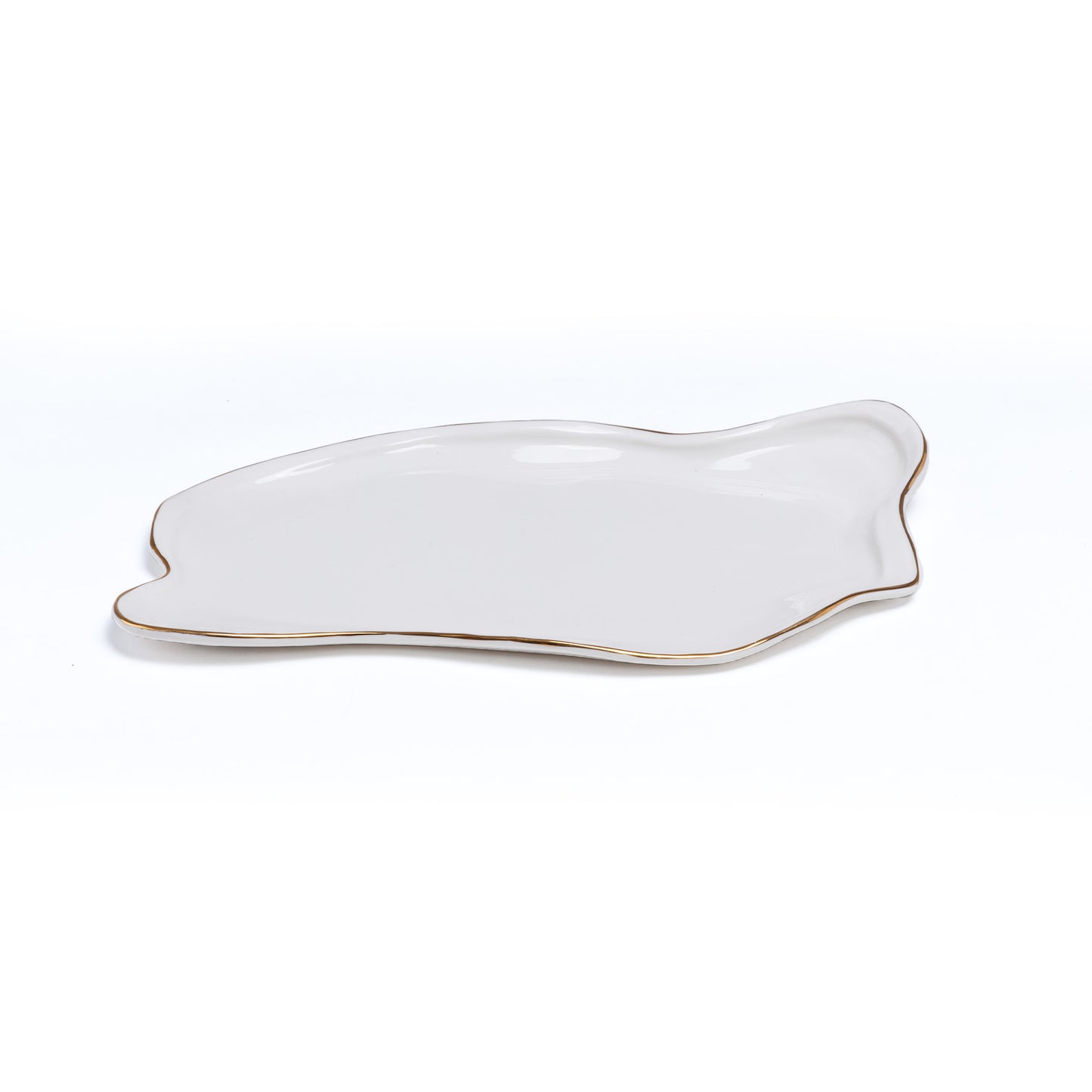 MELTDOWN PORCELAIN TRAY - 09599