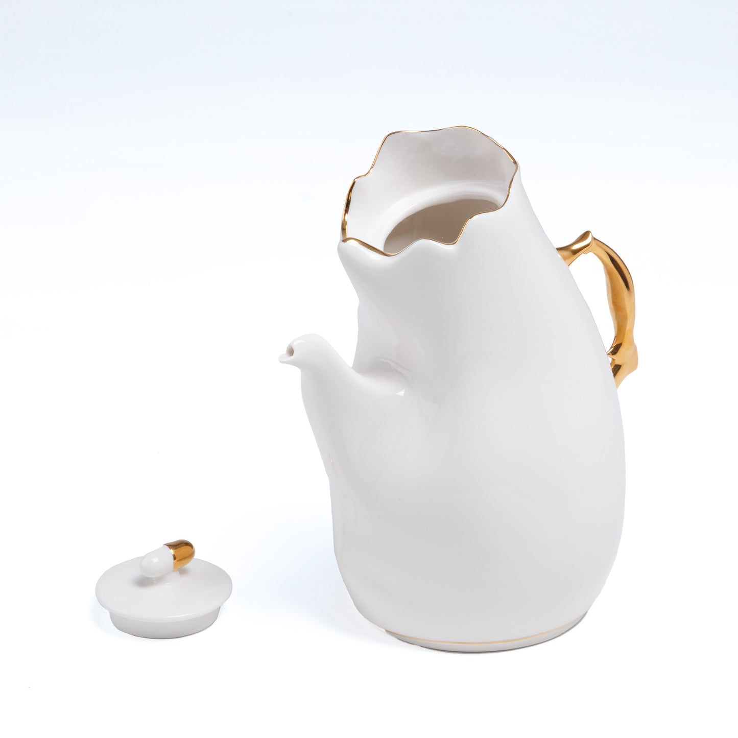 MELTDOWN PORCELAIN TEAPOT - 09600