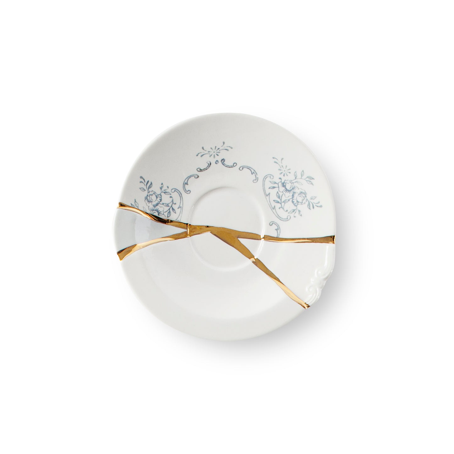 KINTSUGI COFFEE CUP WITH SAUCER - 09641 N.1