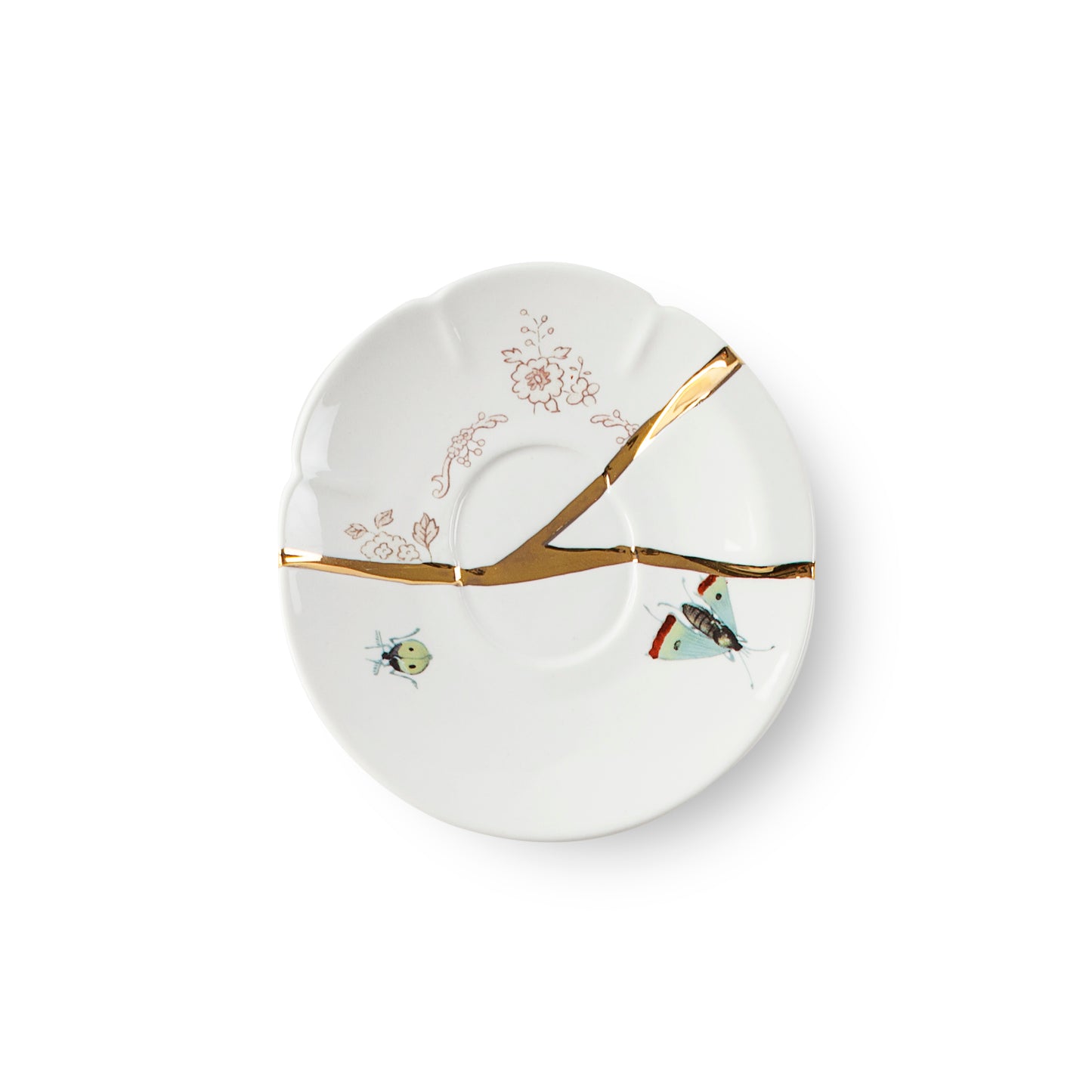 KINTSUGI COFFEE CUP WITH SAUCER - 09642 N.2
