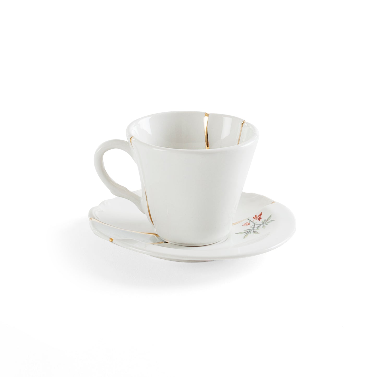 KINTSUGI COFFEE CUP WITH SAUCER - 09643 N.3