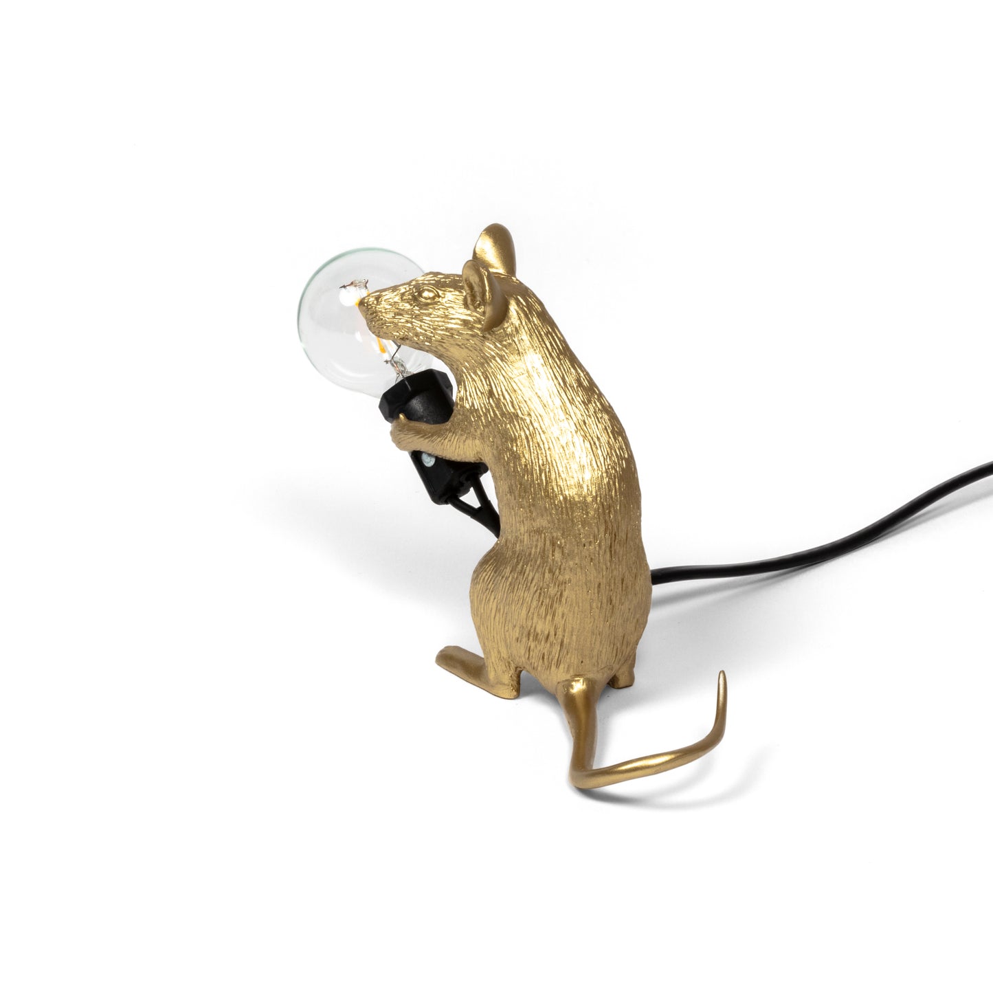 MOUSE LAMP MAC - SITTING GOLD USB - 15231EX