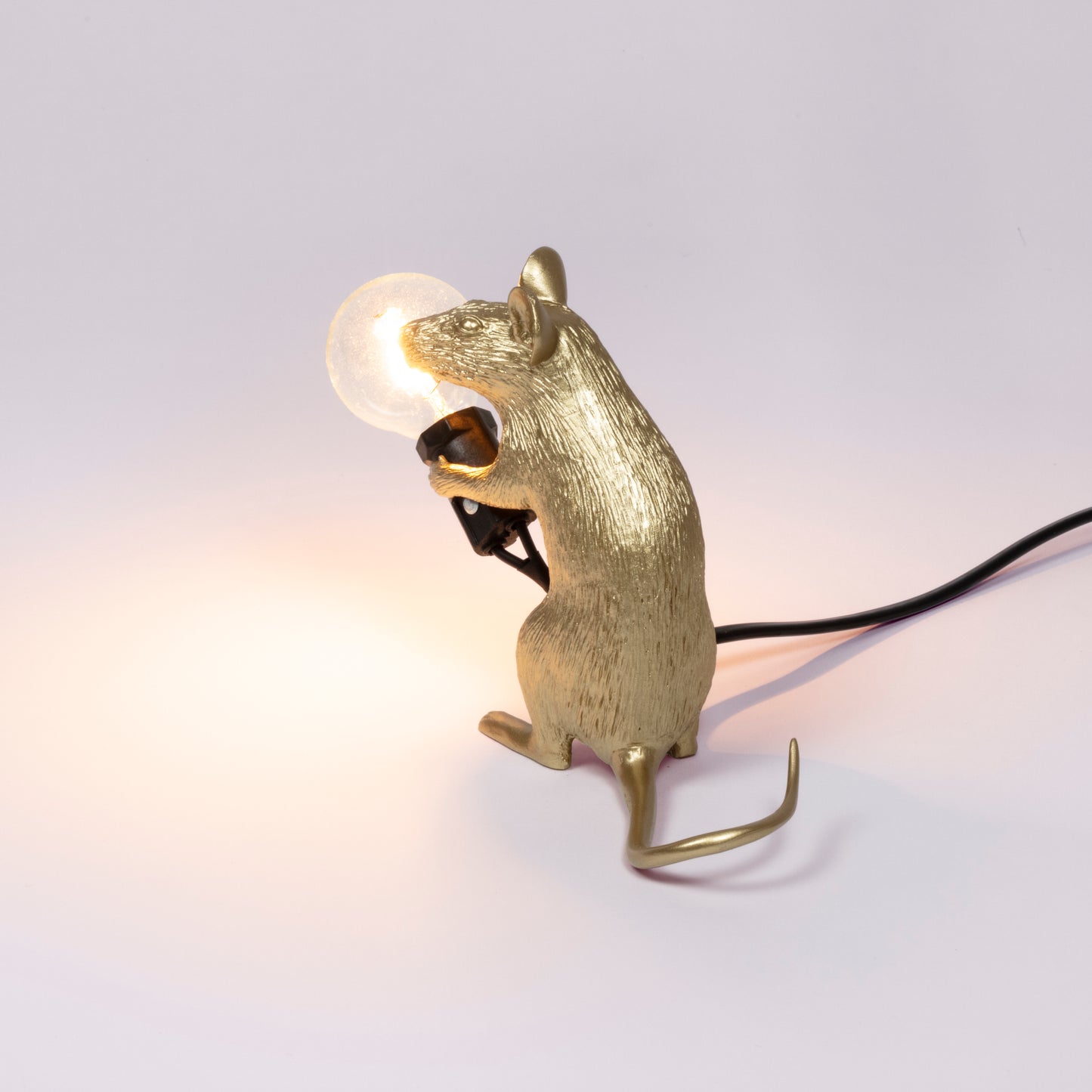 MOUSE LAMP MAC - SITTING GOLD USB - 15231EX