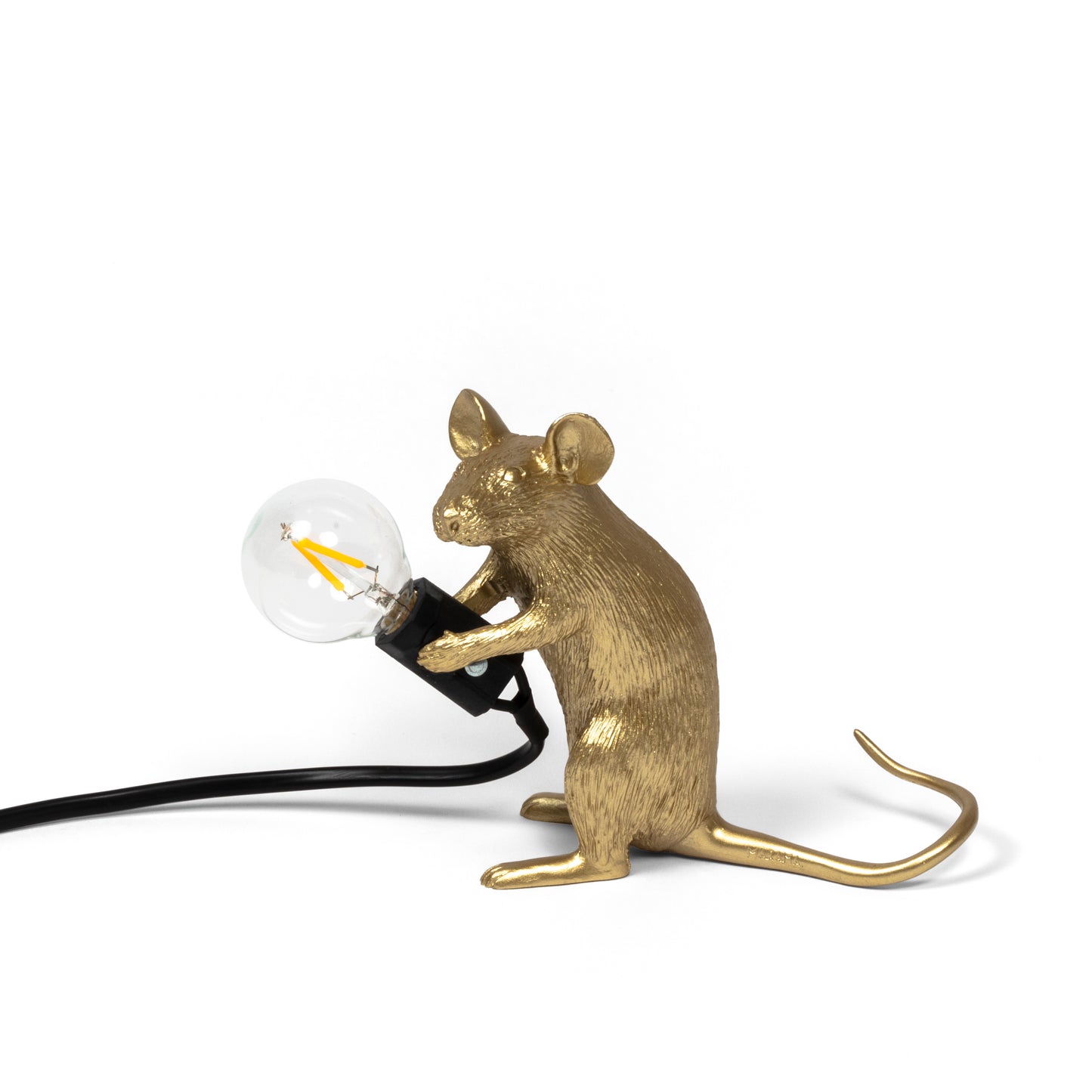 MOUSE LAMP MAC - SITTING GOLD USB - 15231EX