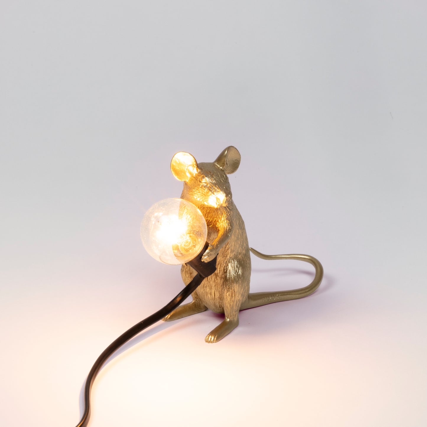 MOUSE LAMP MAC - SITTING GOLD USB - 15231EX