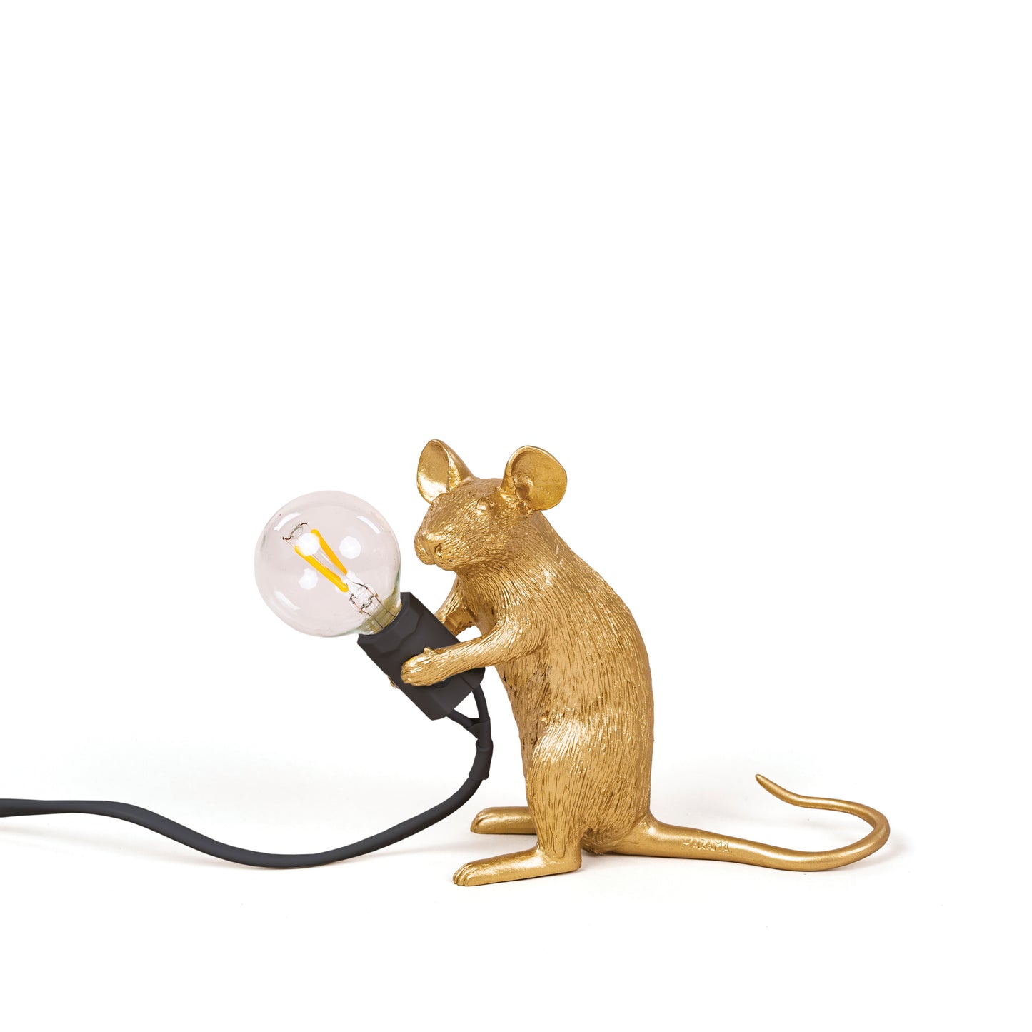 MOUSE LAMP MAC - SITTING GOLD USB - 15231EX