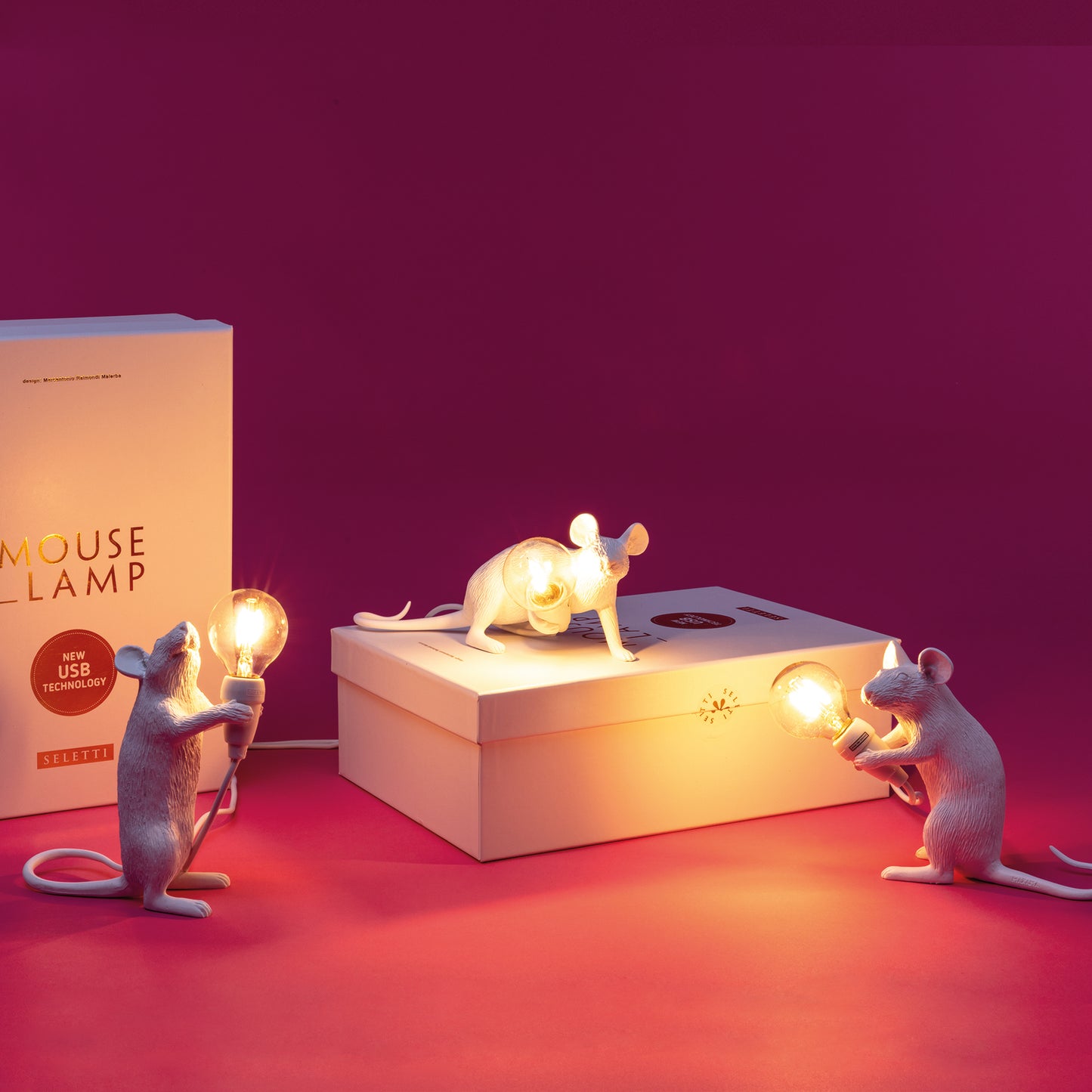 MOUSE LAMP STEP - STANDING USB EX - 15220EX