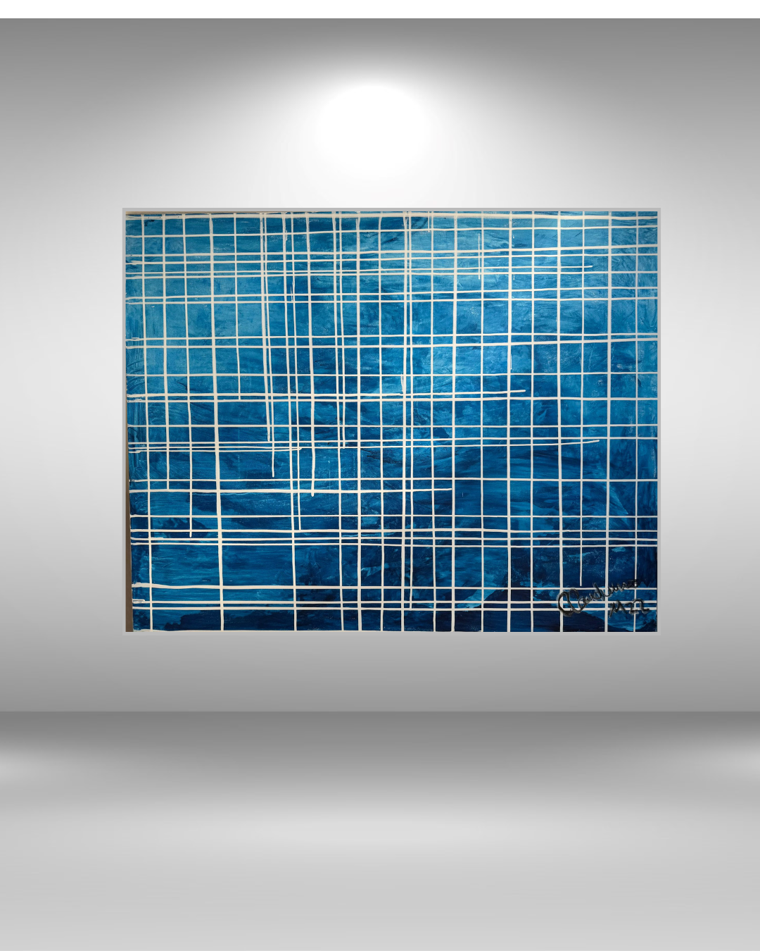 BLUE - Original - Oil Painting on Canvas