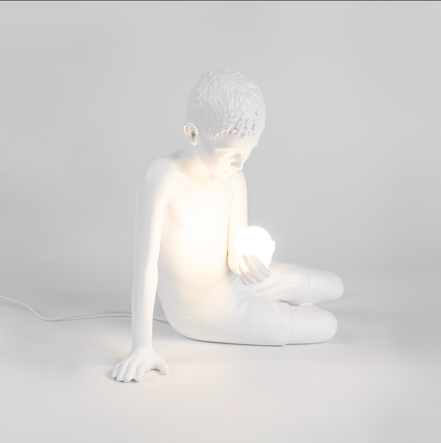 INNER GLOW MINI - BOY - SCULPTURE WITH LED LIGHT - 15322US