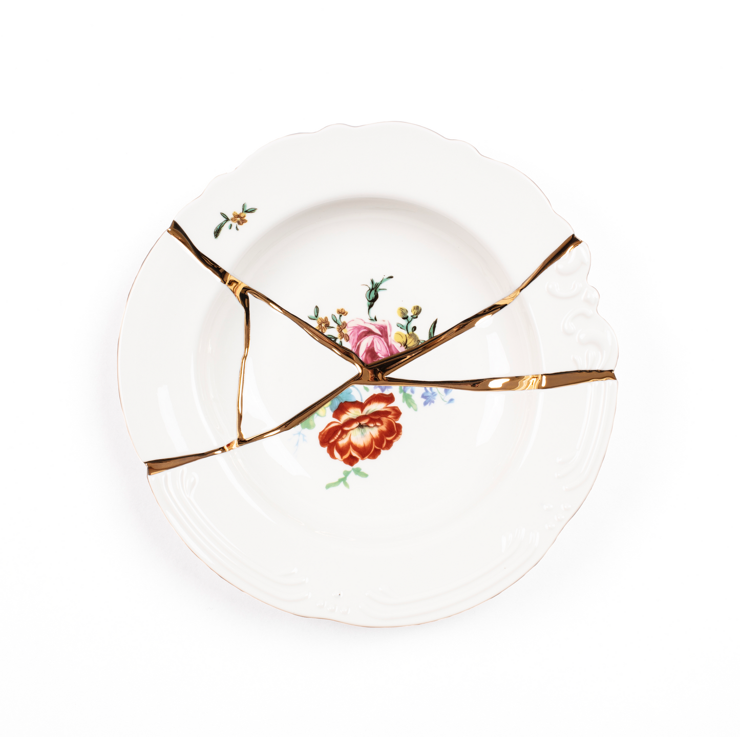 KINTSUGI SOUP PLATE - 09622 N.2