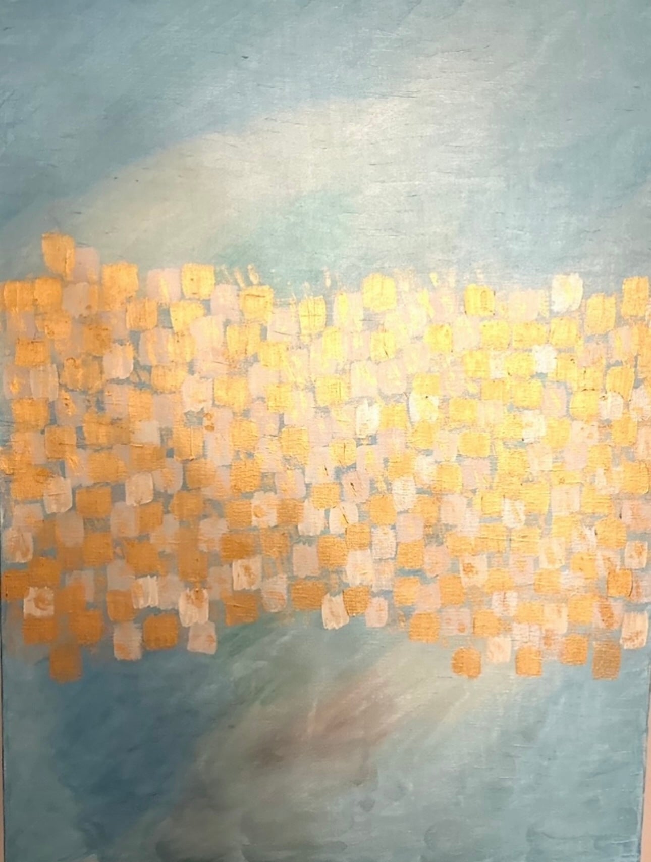 Golden Mirror - Painting