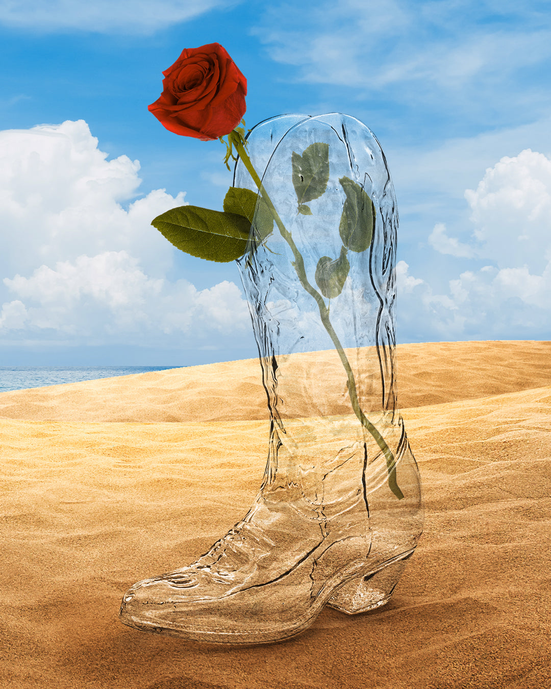 CRYSTAL BOOTIE - 10064