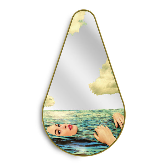 TOILETPAPER - SEA GIRL- Pear Mirror - 17074