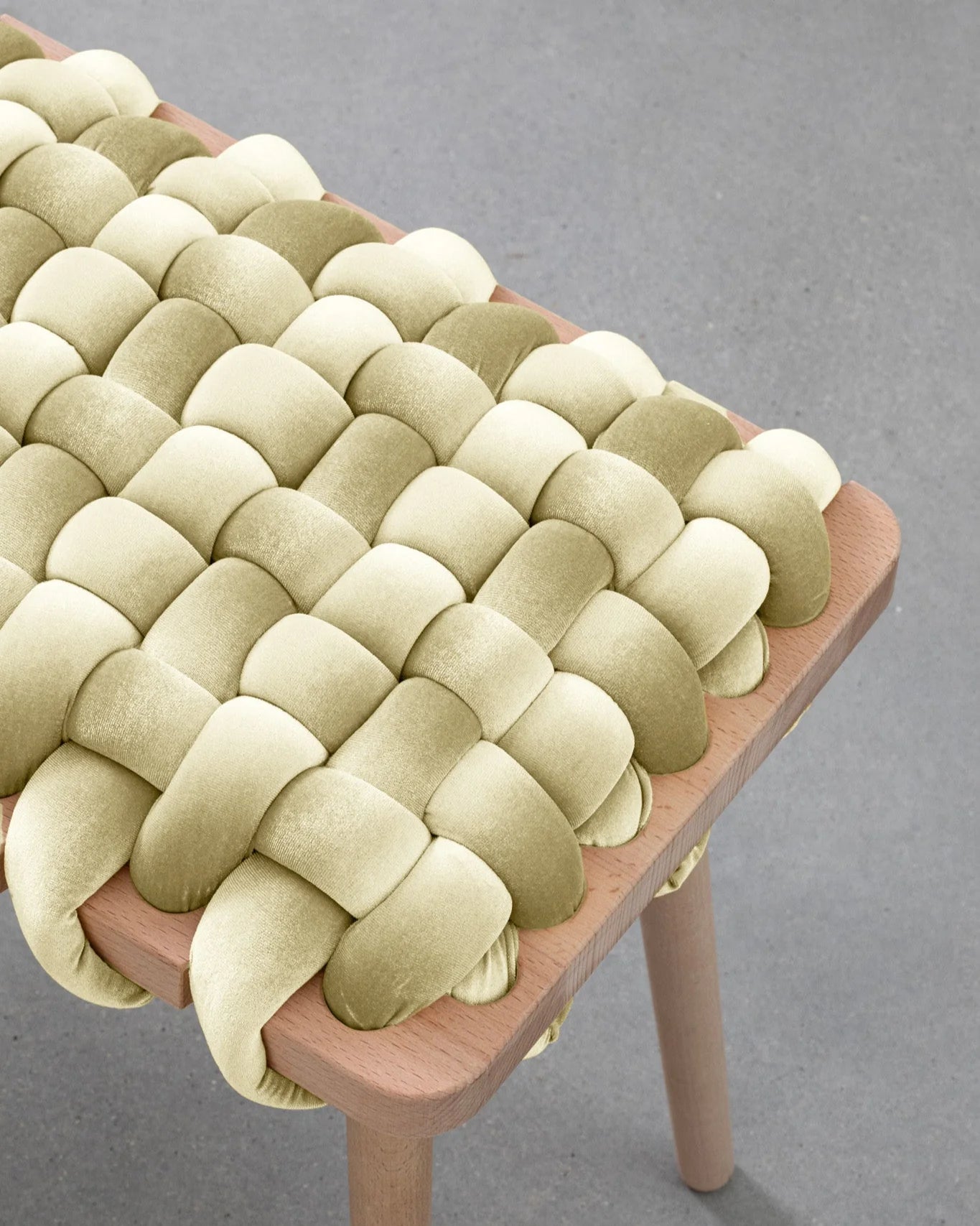 Knot Studio - 17" Woven Stool