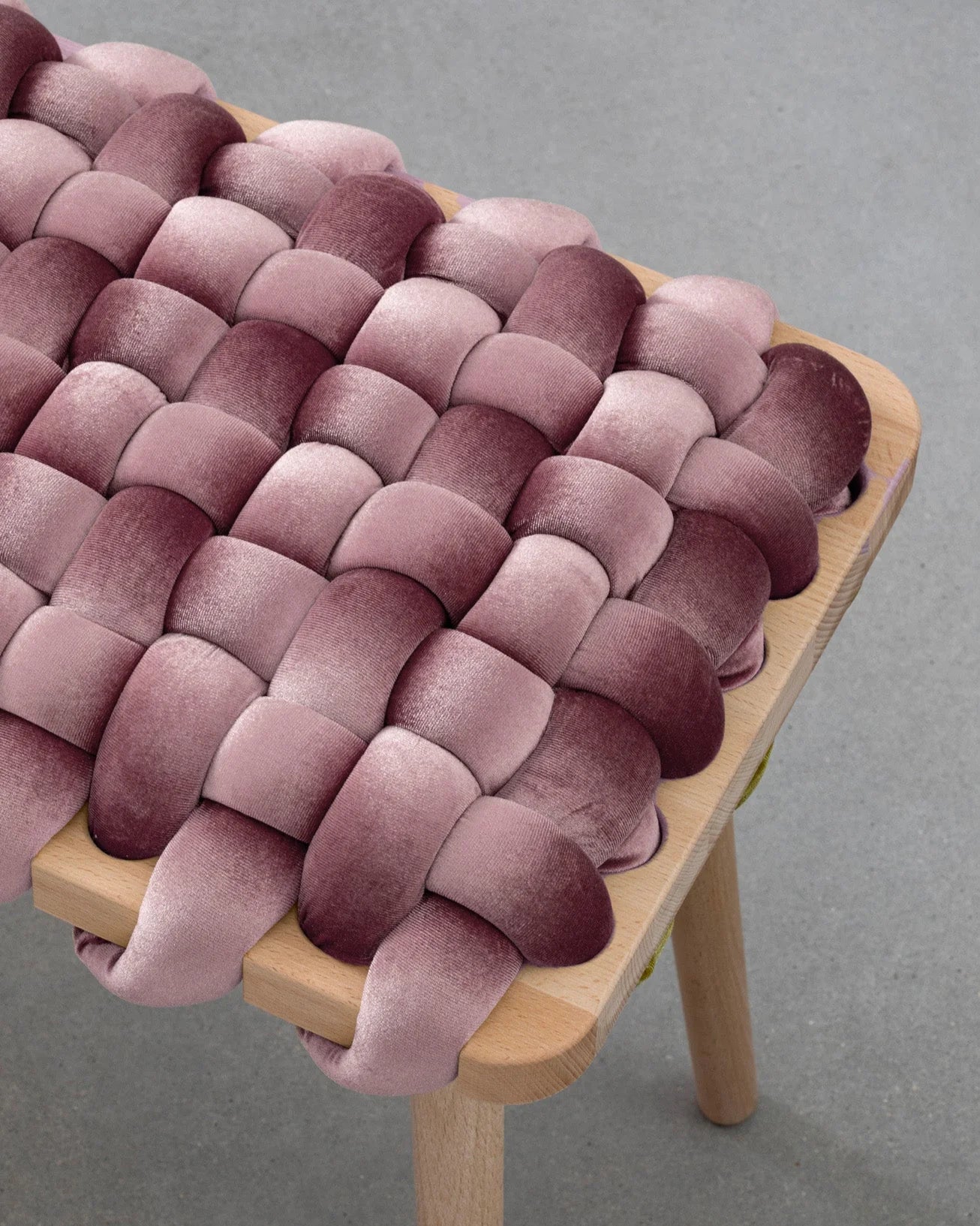 Knot Studio - 17" Woven Stool