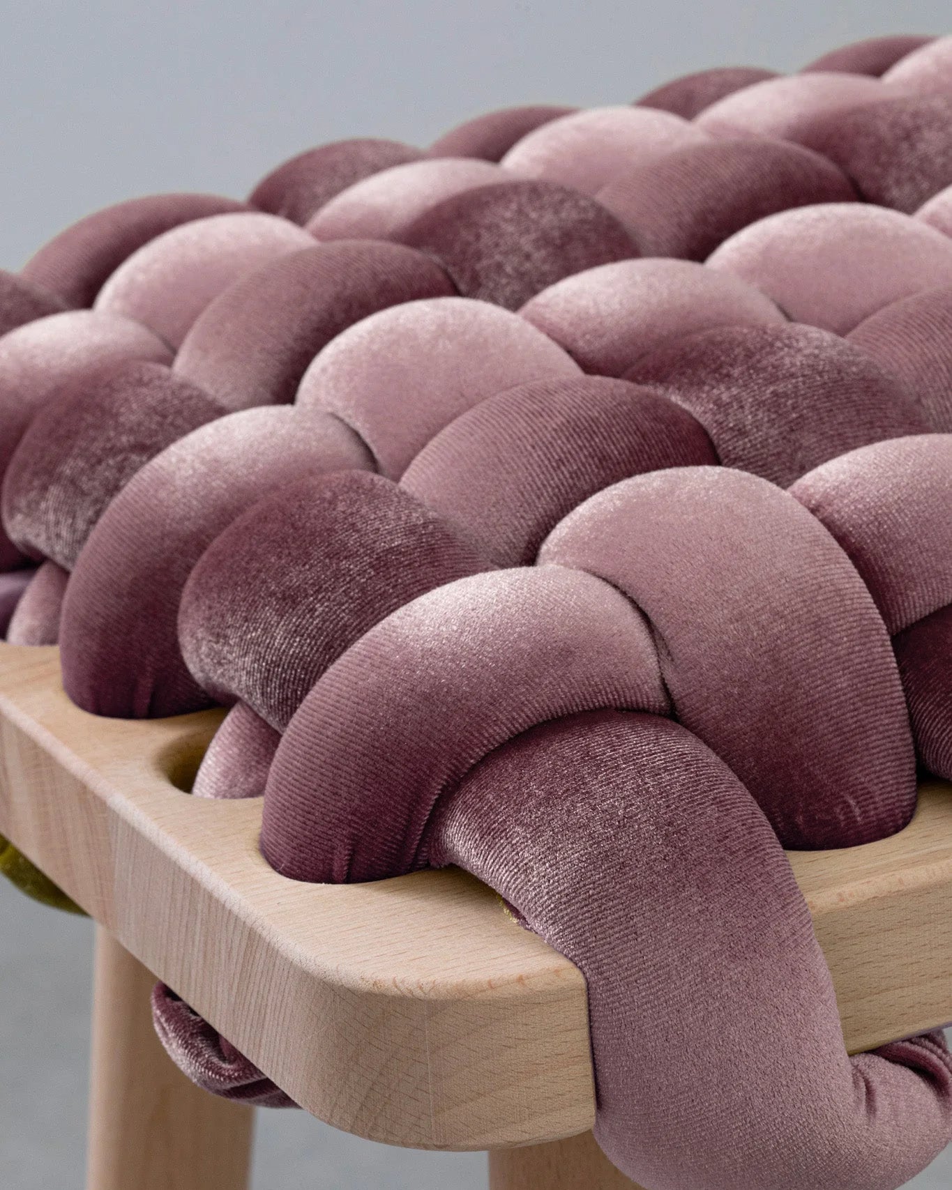 Knot Studio - 17" Woven Stool