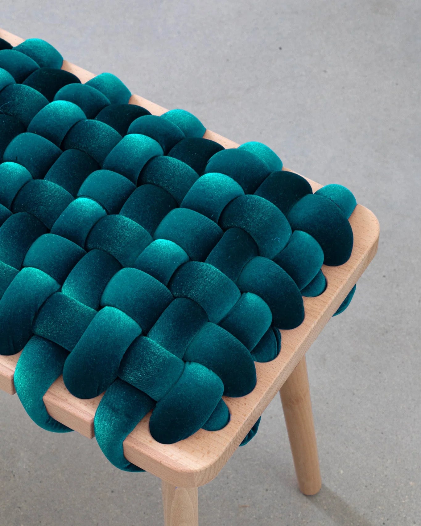 Knot Studio - 17" Woven Stool