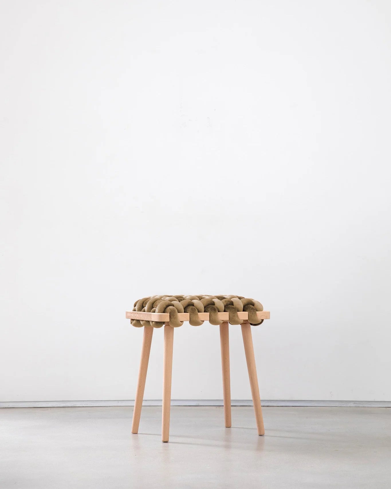Knot Studio - 17" Woven Stool