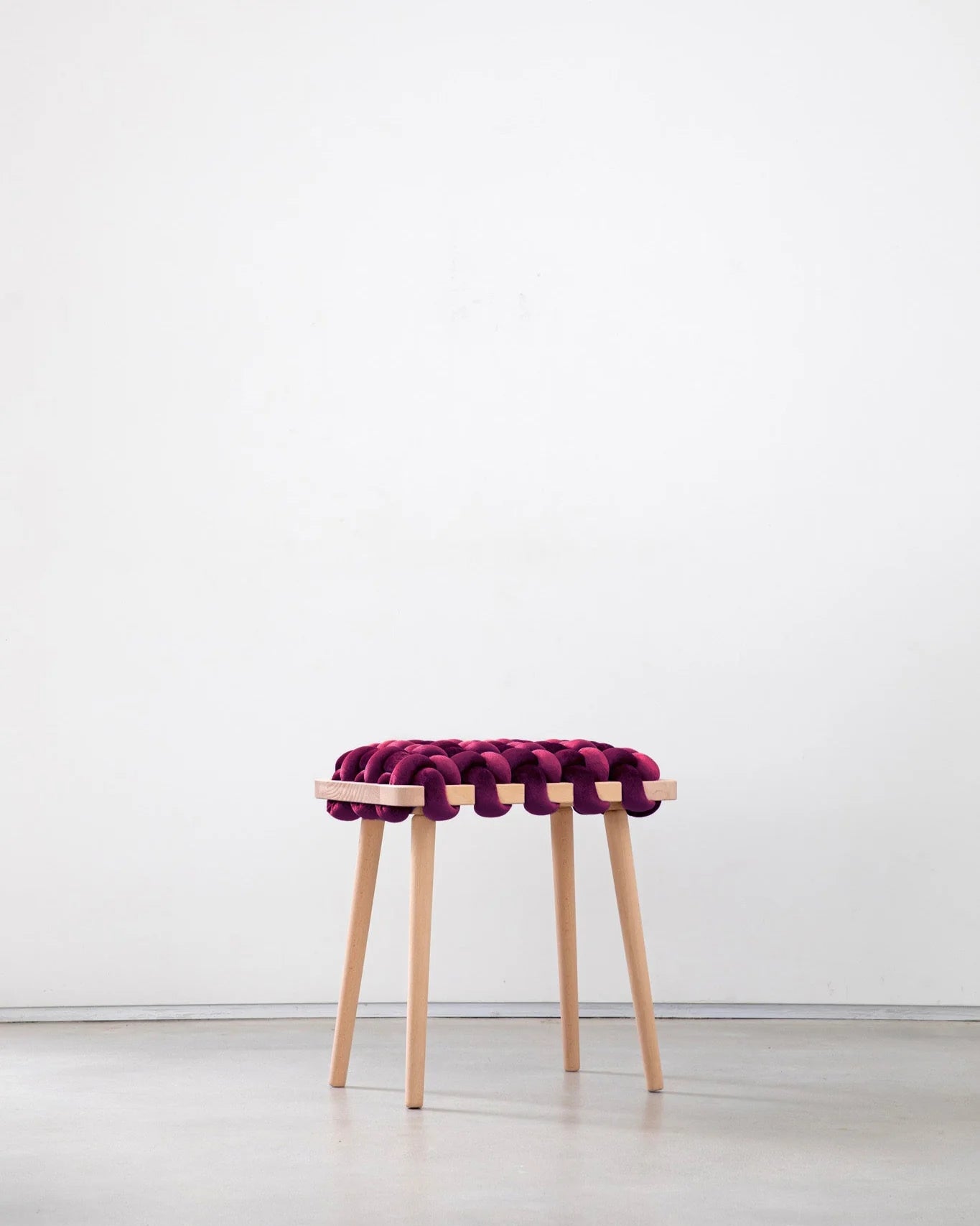 Knot Studio - 17" Woven Stool