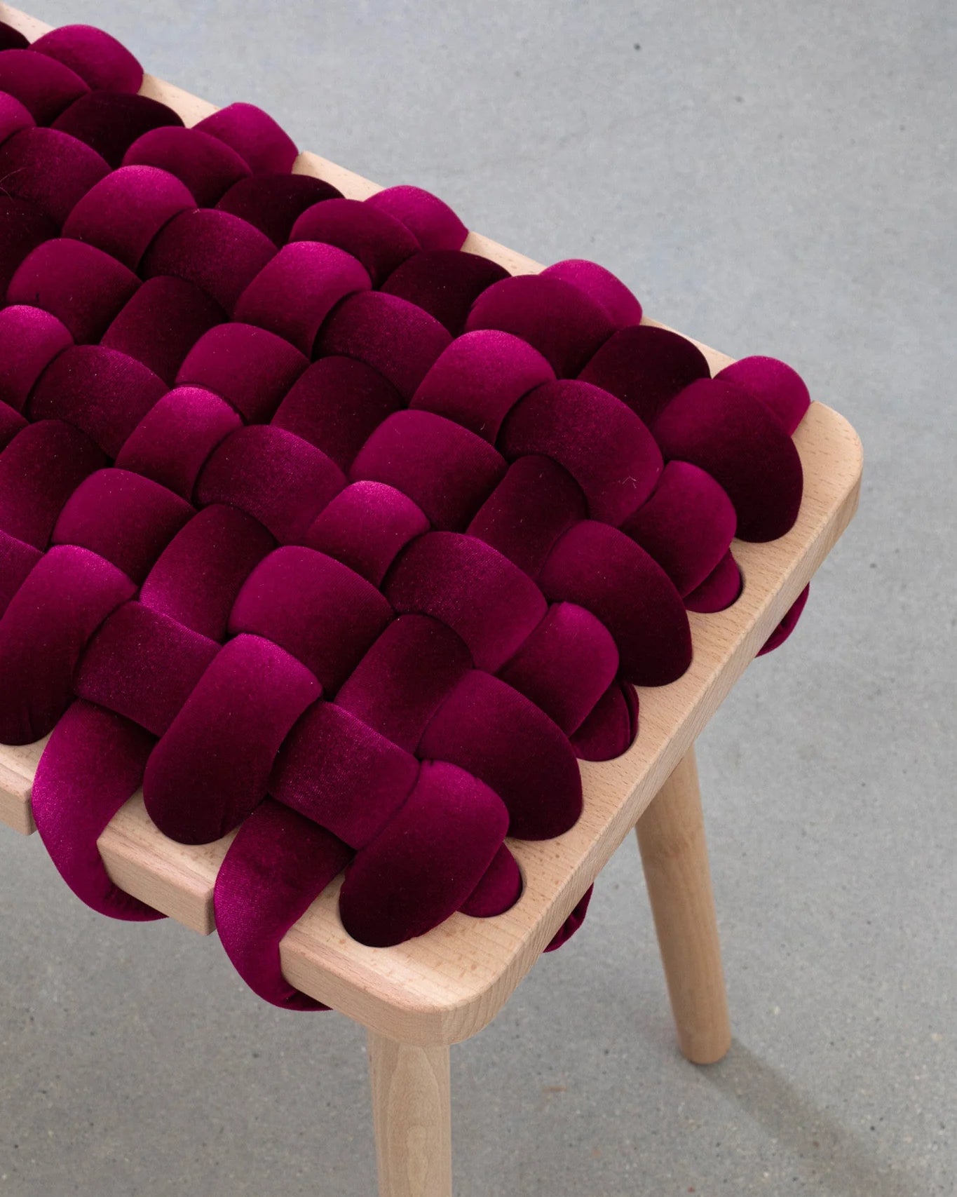 Knot Studio - 17" Woven Stool