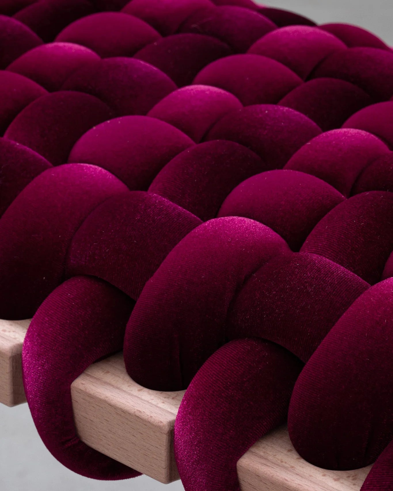 Knot Studio - 17" Woven Stool