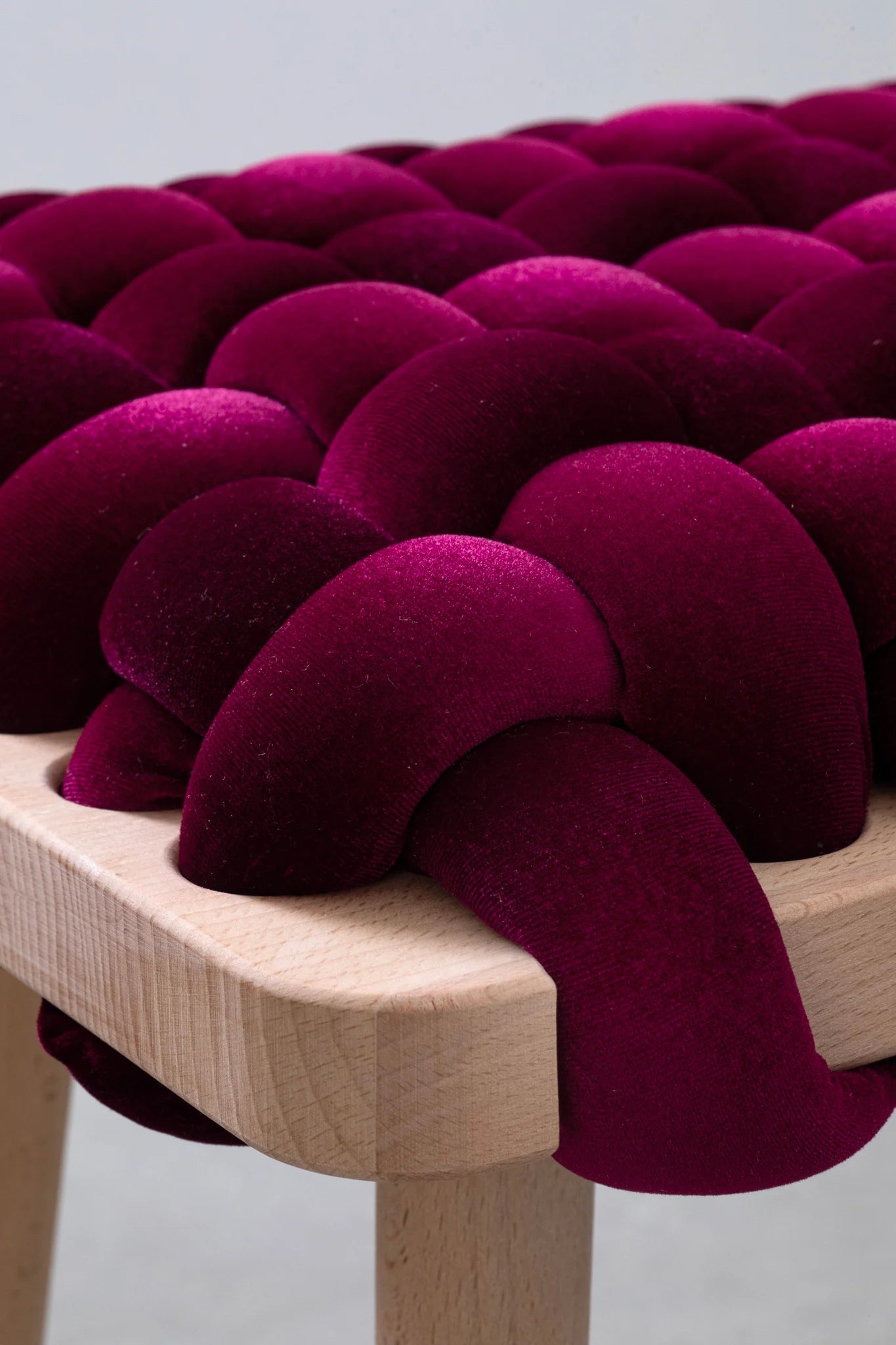 Knot Studio - 17" Woven Stool