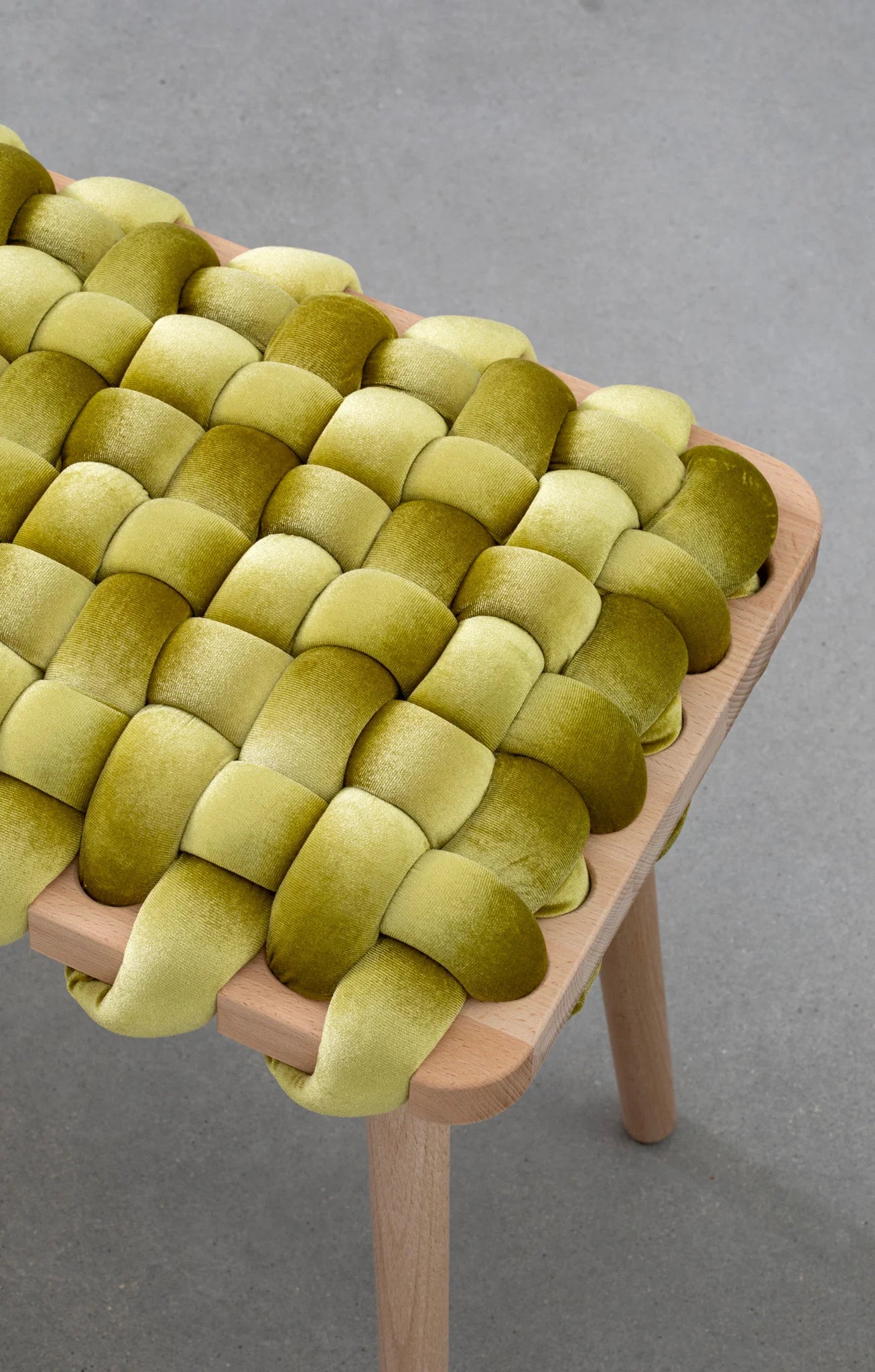 Knot Studio - 17" Woven Stool
