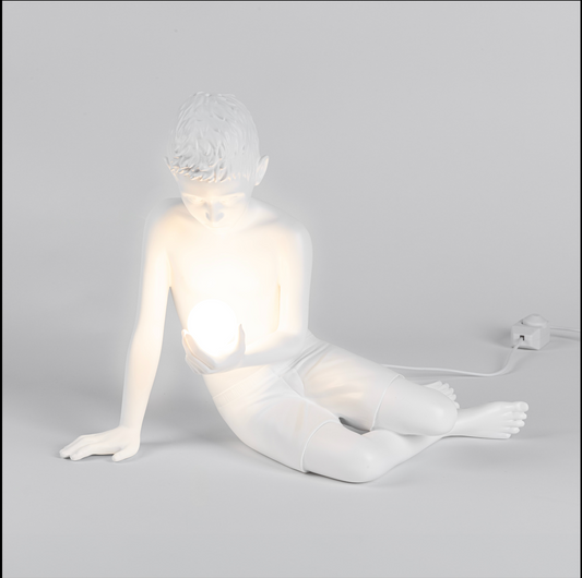 INNER GLOW MINI - BOY - SCULPTURE WITH LED LIGHT - 15322US