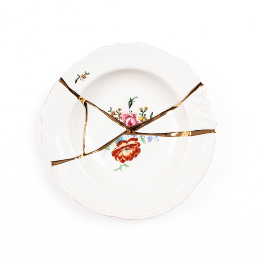 KINTSUGI SOUP PLATE - 09622 N.2