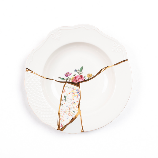 KINTSUGI SOUP PLATE - 09623 N.3