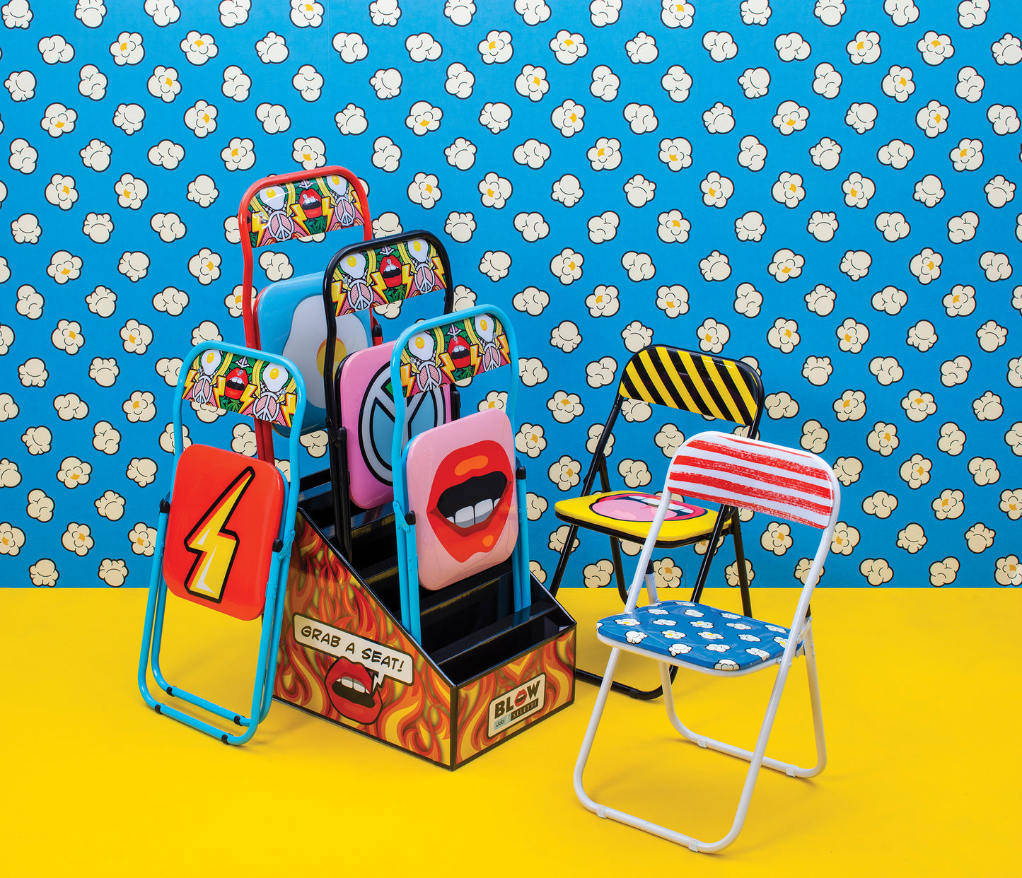 FOLDING CHAIR EGG - 18558