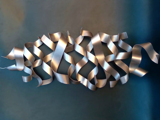 FREQUÊNCIAS SERIES - (WALL SCULPTURE) METALLIC ROSE