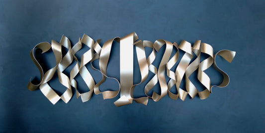 FREQUÊNCIAS SERIES - (WALL SCULPTURE) LIGHT GOLD