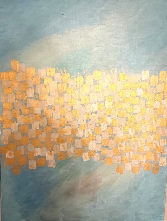 Golden Mirror - Painting