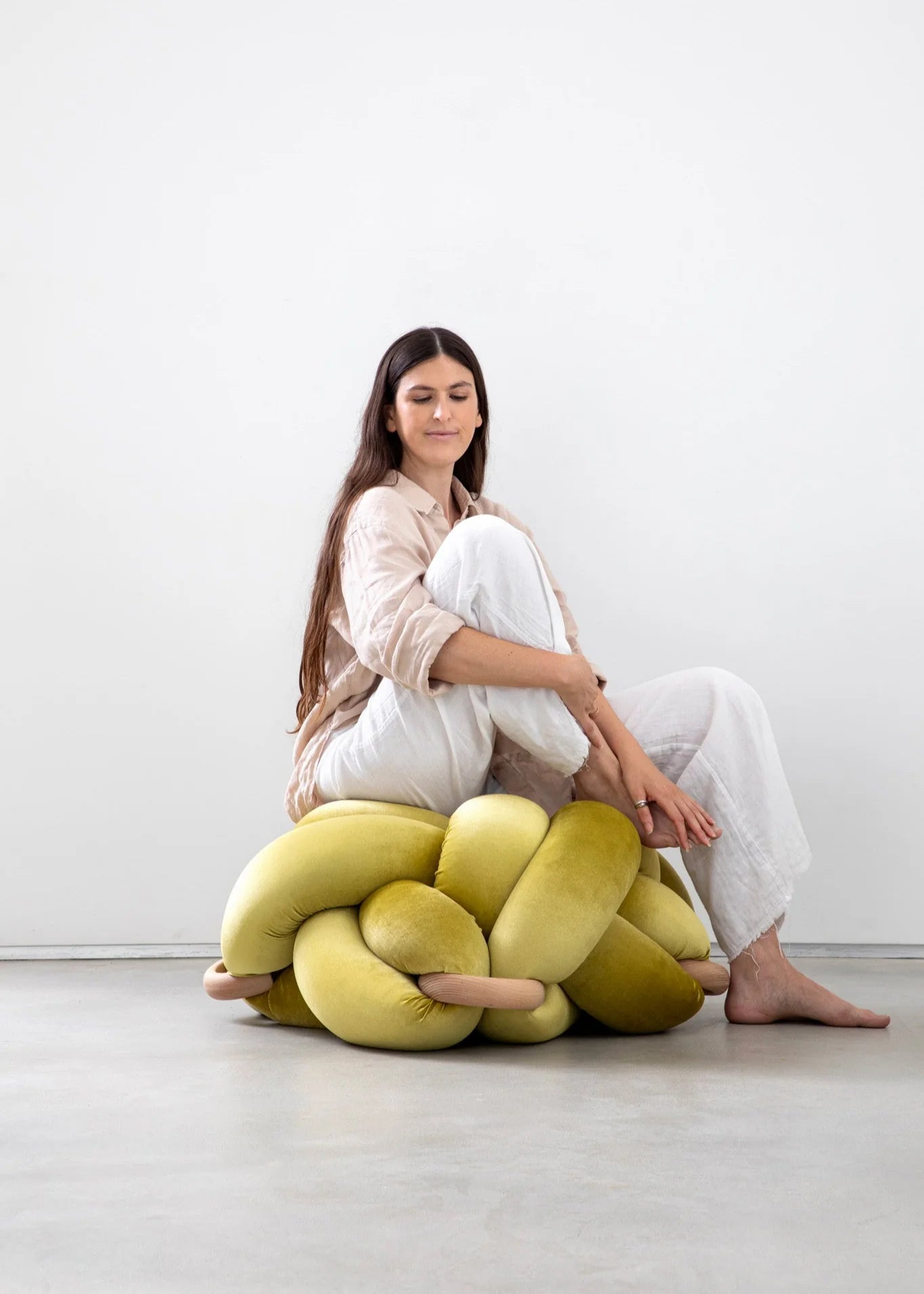 Knot Studio - Large Knot Ottoman