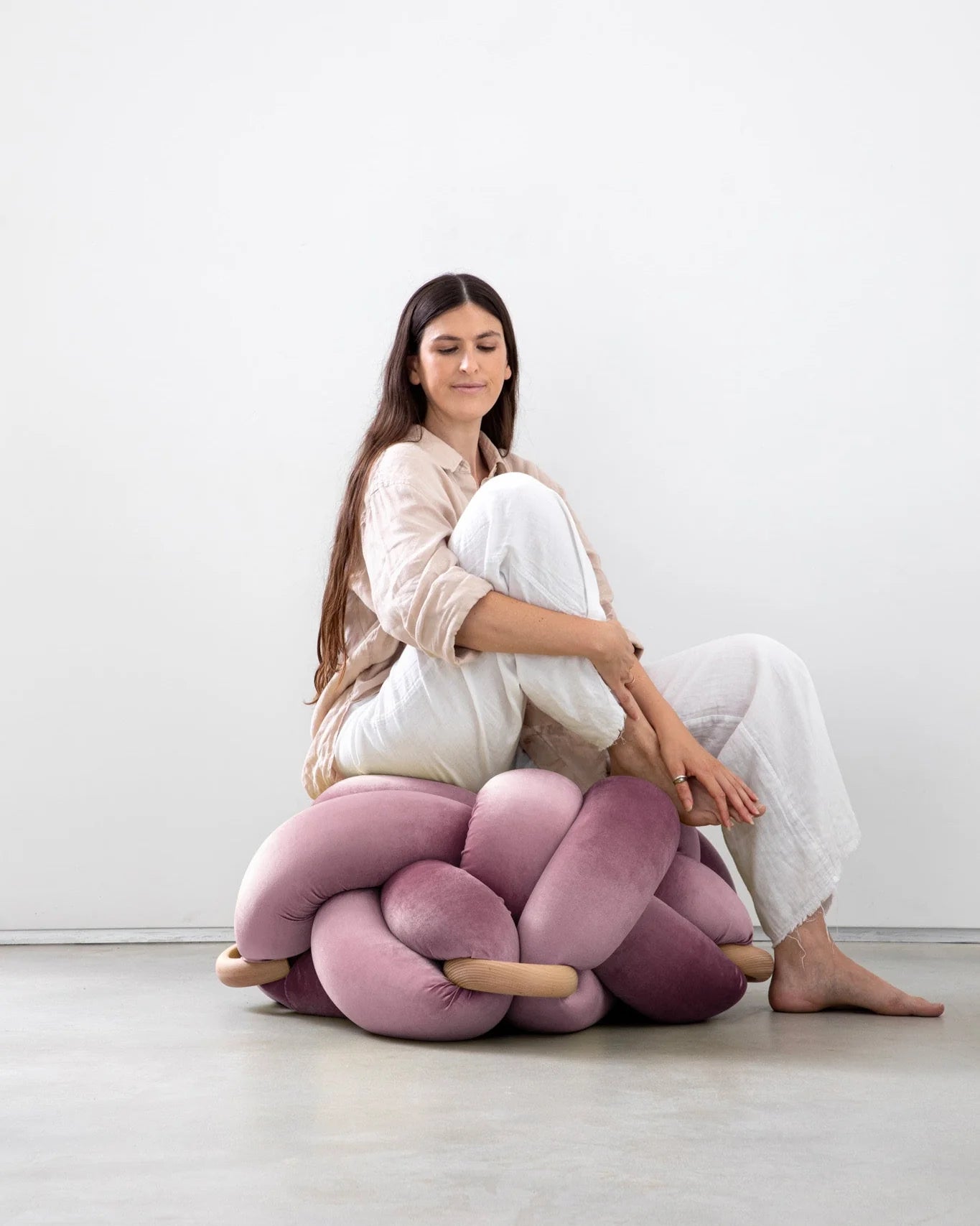 Knot Studio - Large Knot Ottoman