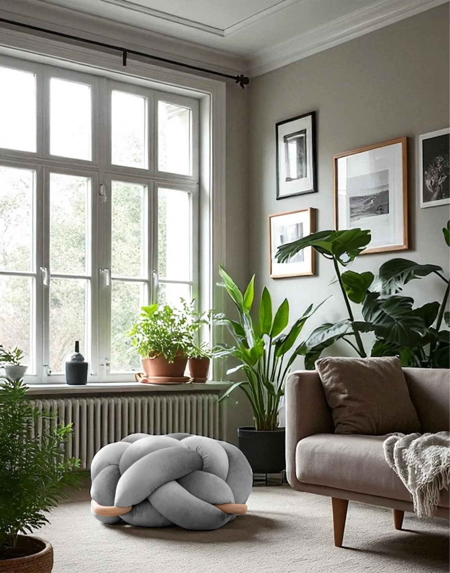 Knot Studio - Large Knot Ottoman