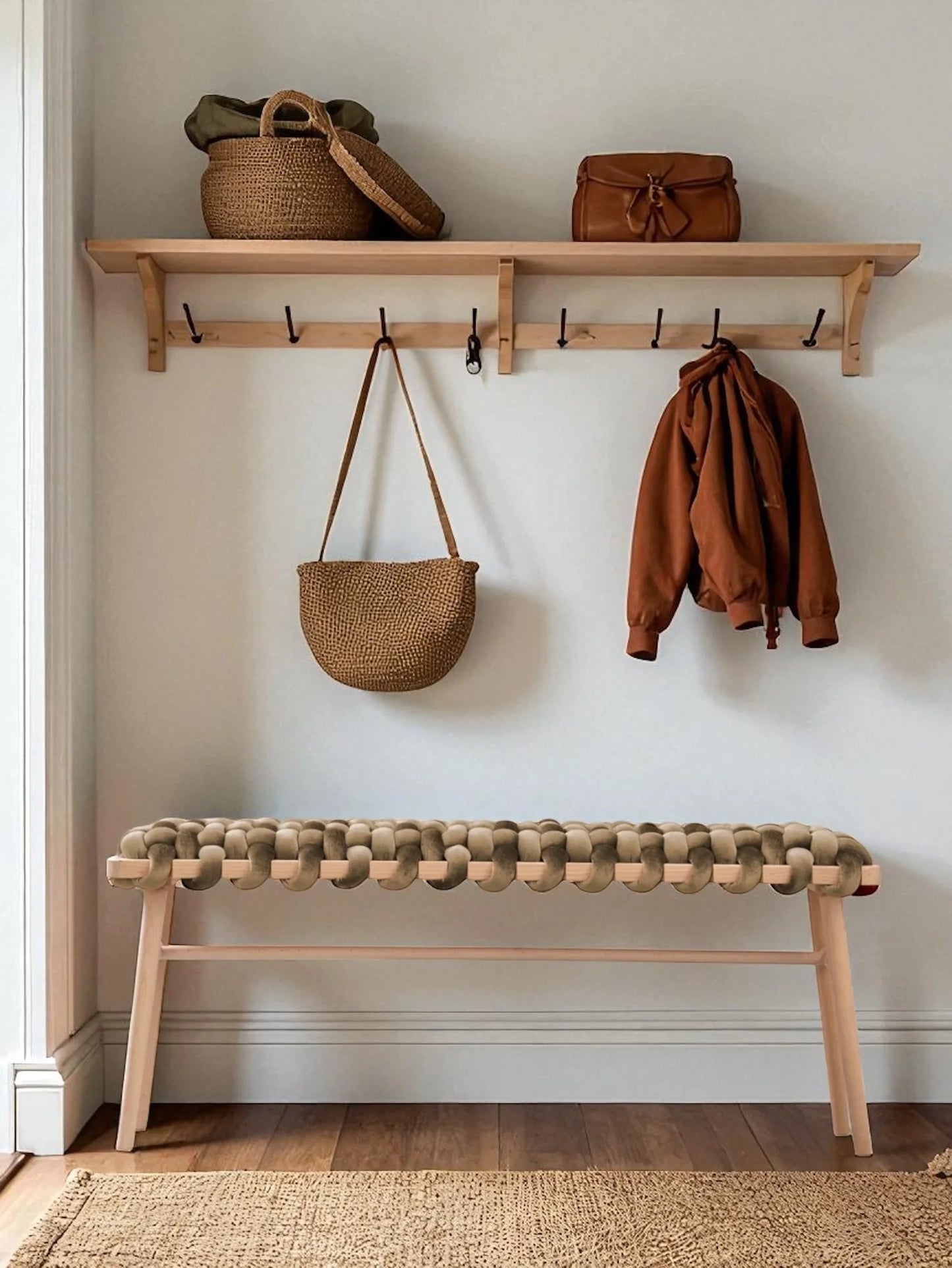 Knot Studio - 37" Woven Stool