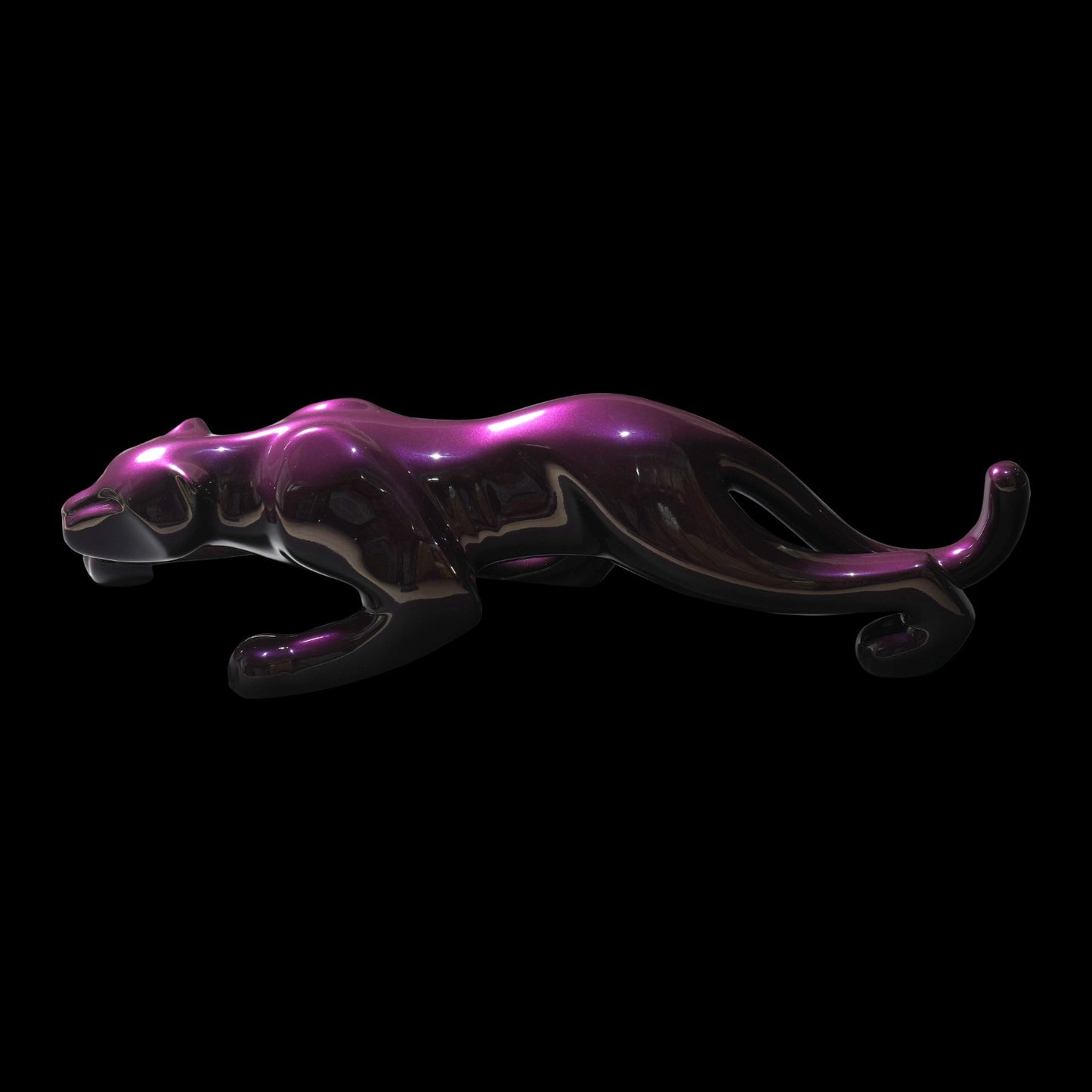 JAGUAR - Glossy Purple - Sculpture