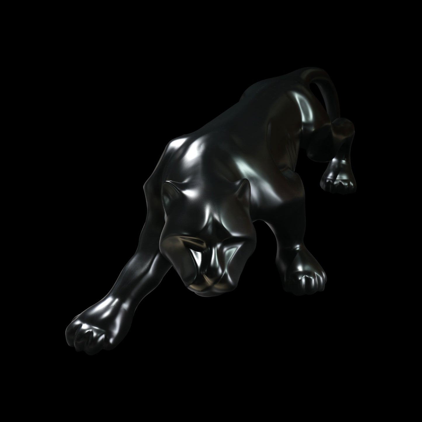 JAGUAR - Matte Back - Sculpture