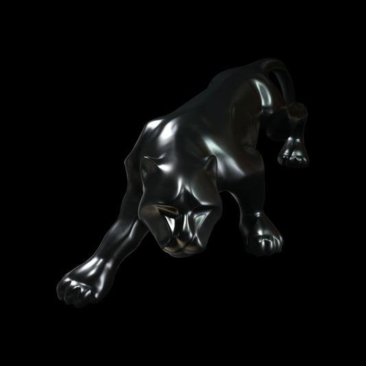 JAGUAR - Matte Back - Sculpture