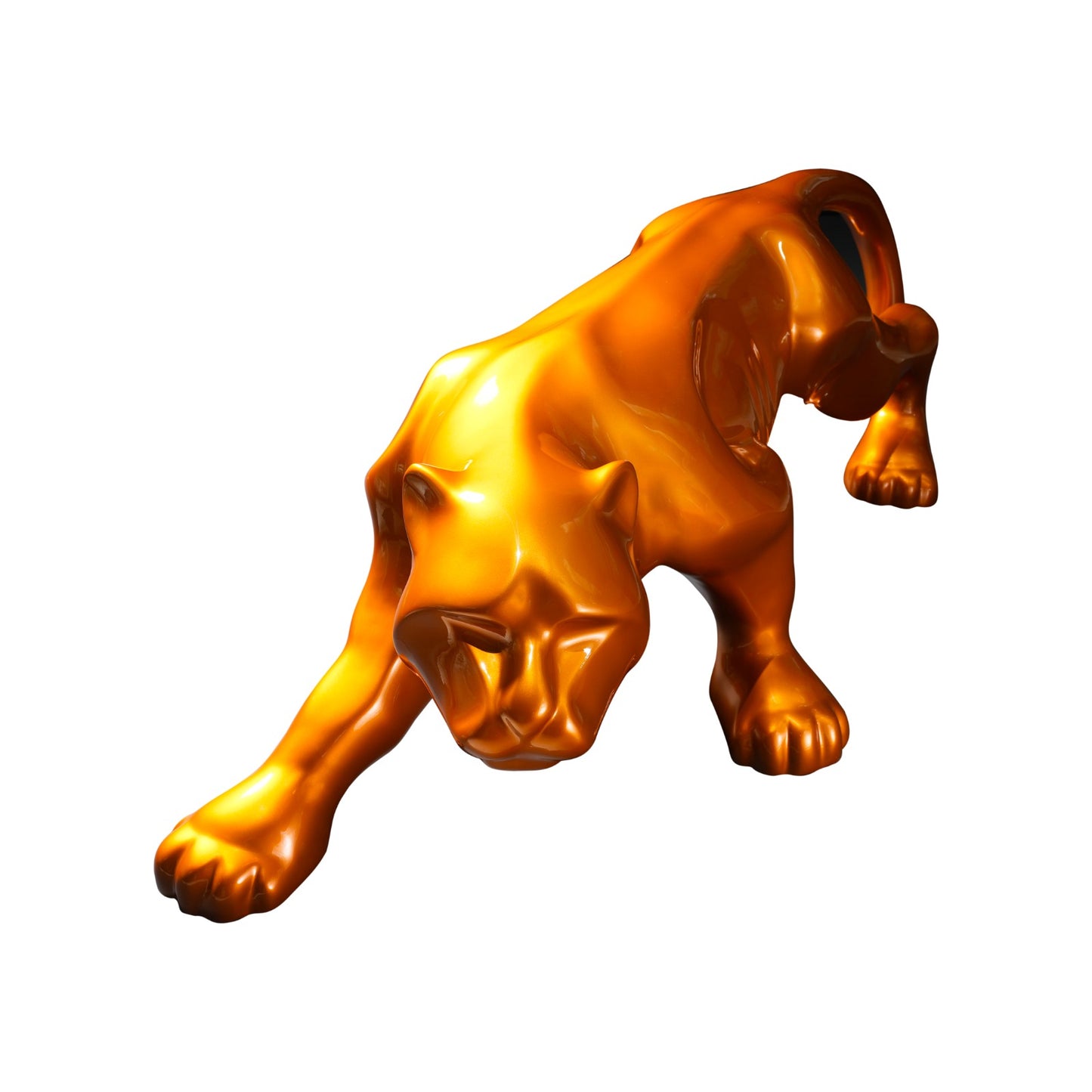 JAGUAR - Glossy Bronze - Sculpture