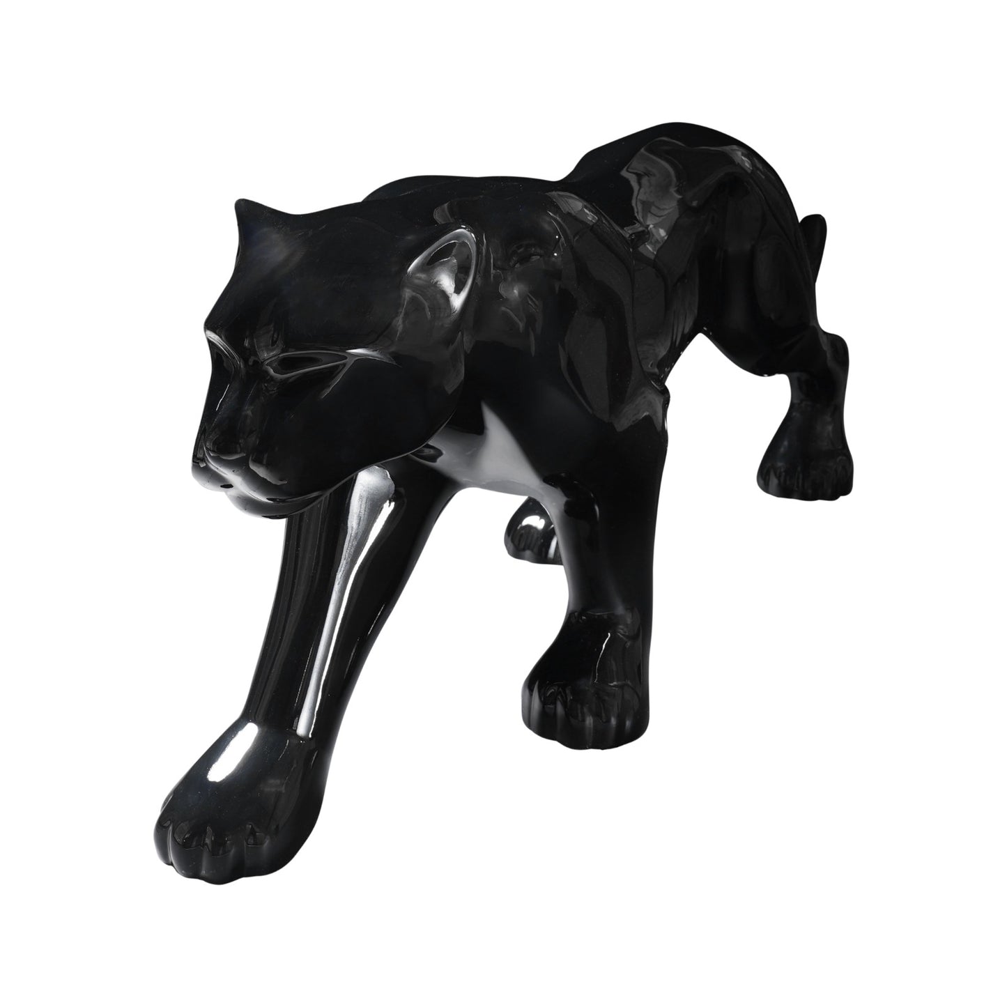 JAGUAR - Glossy Black - Sculpture
