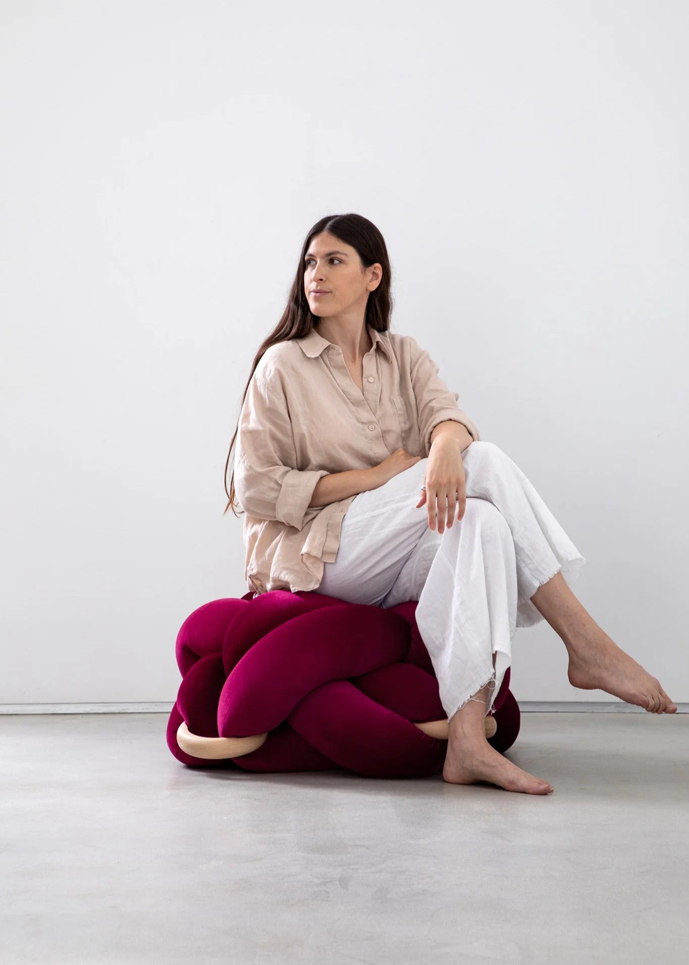 Knot Studio - Large Knot Ottoman