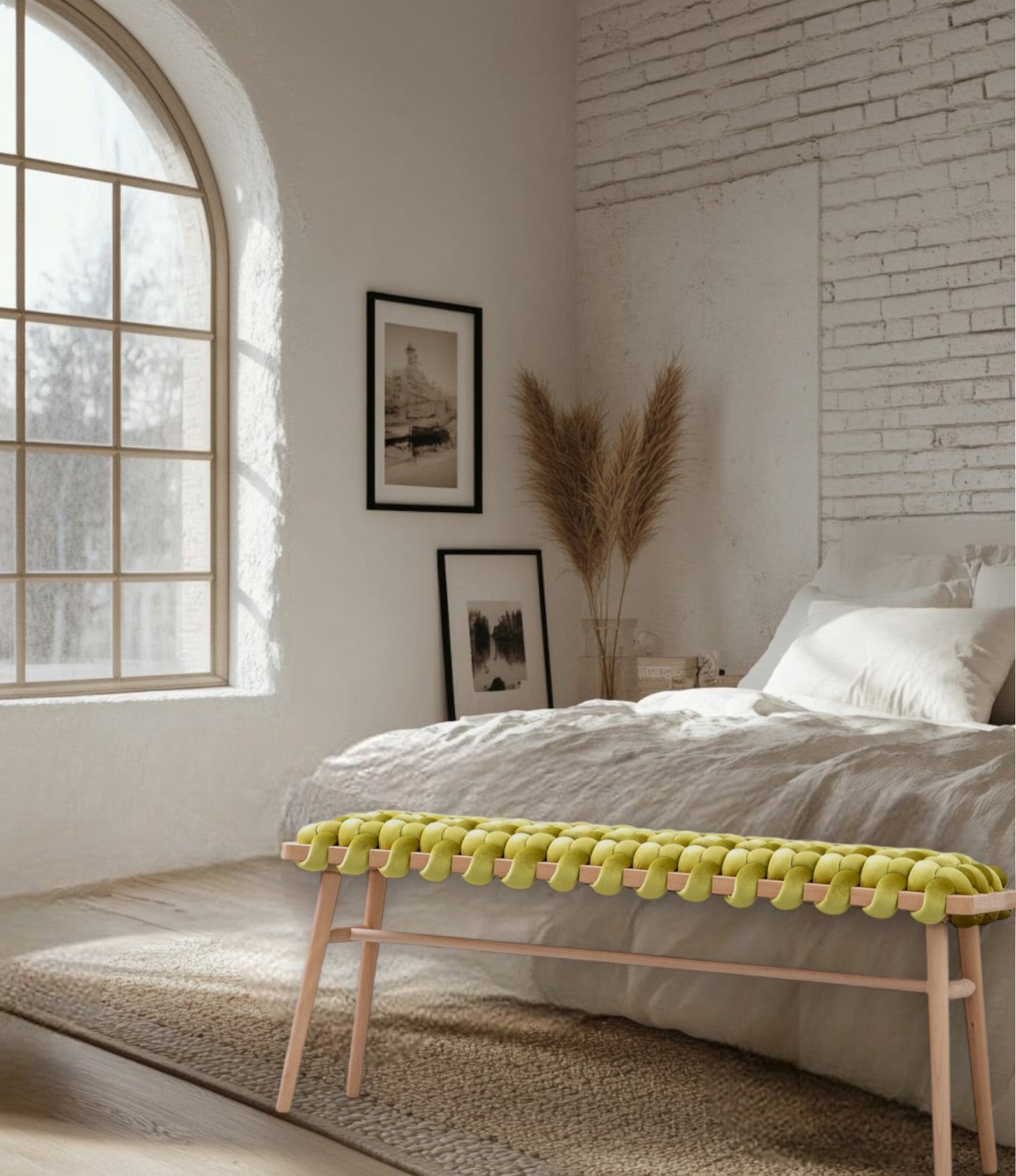 Knot Studio - 37" Woven Stool