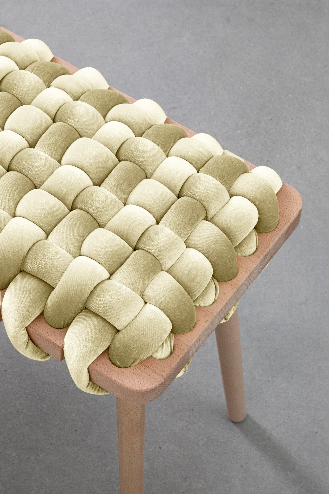 Knot Studio - 17" Woven Stool
