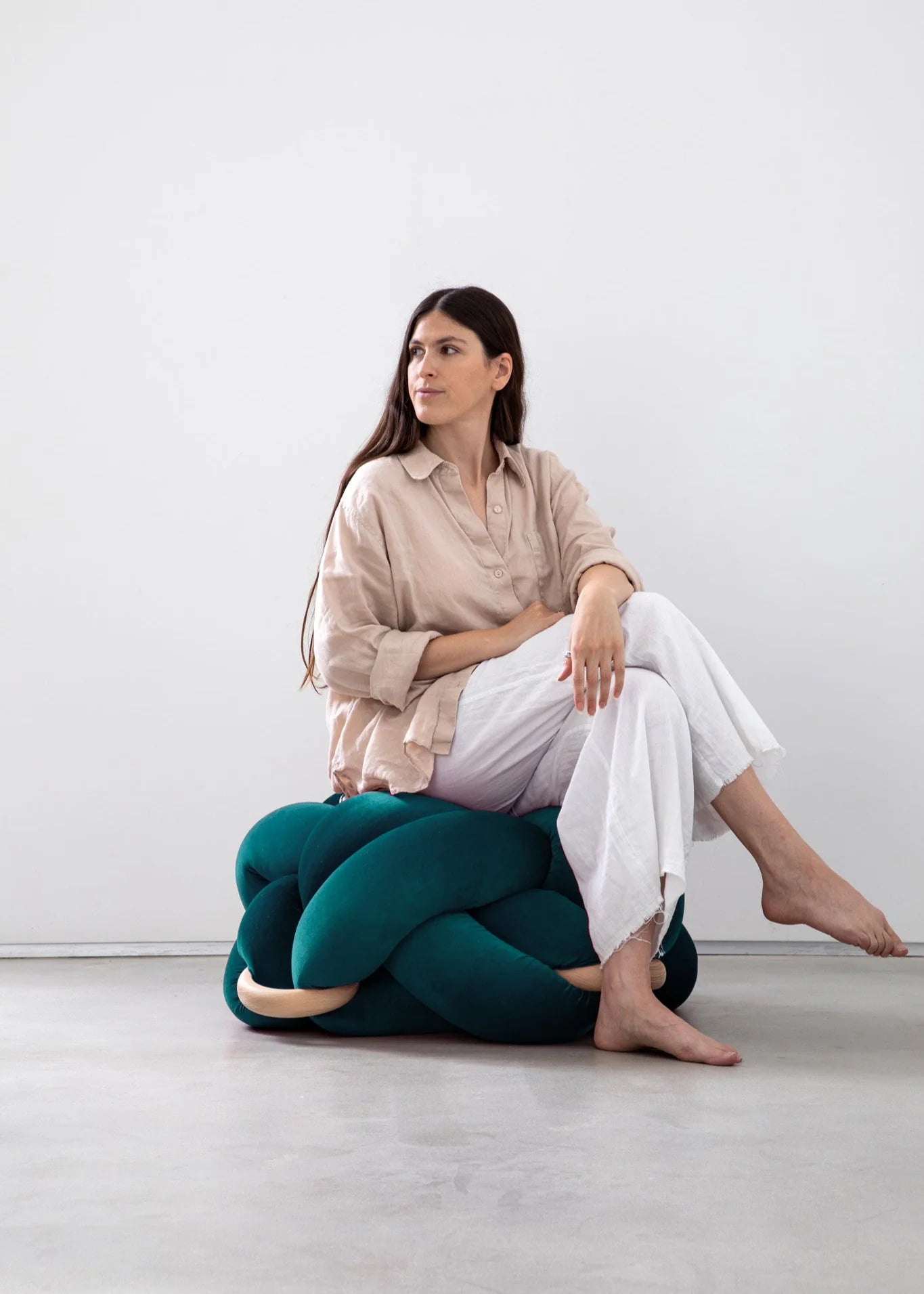 Knot Studio - Large Knot Ottoman